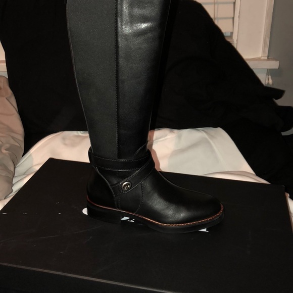 coach turnlock riding boot